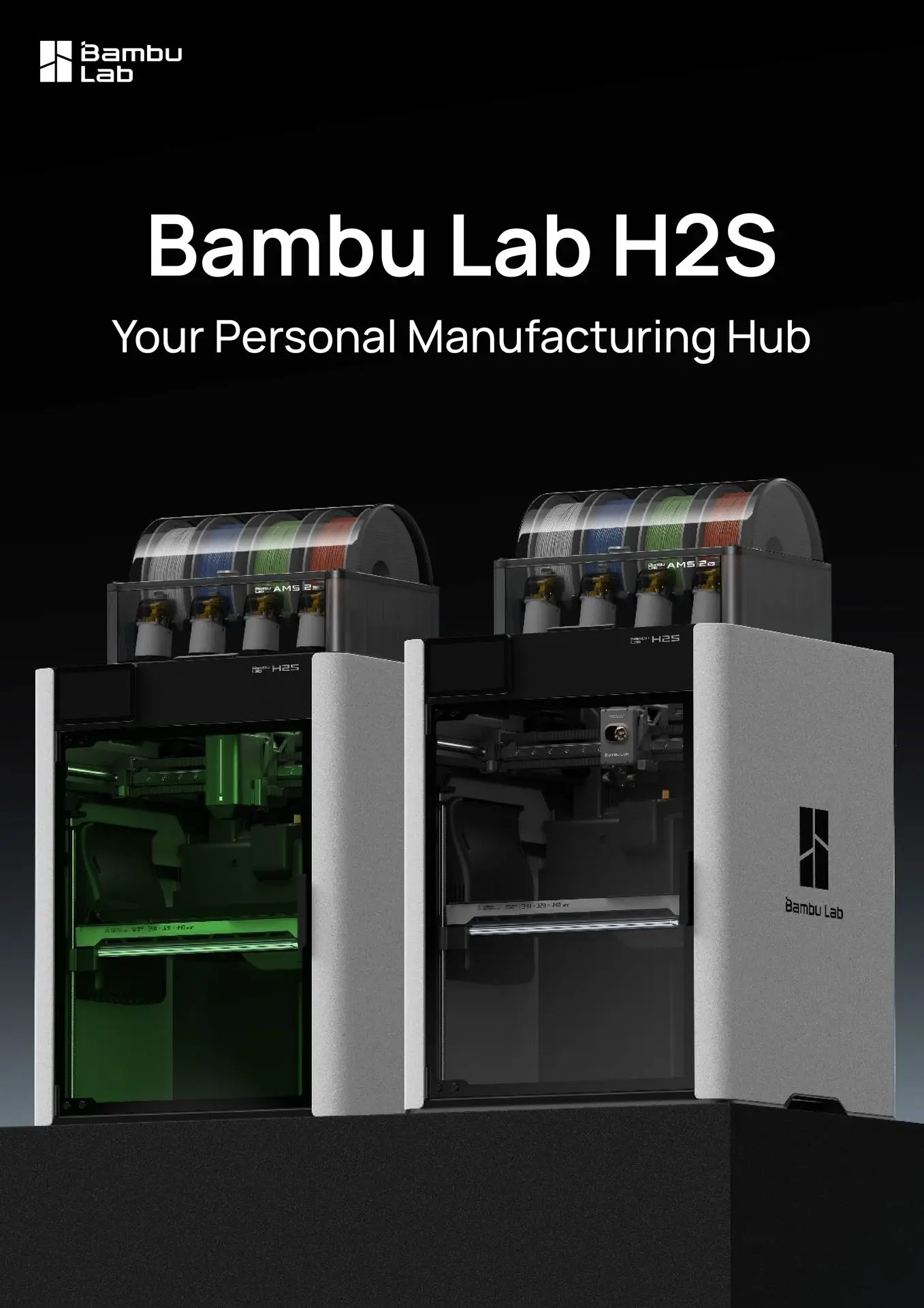 H2S AMS COMBO (AMS 2 PRO) | FabLab Factory